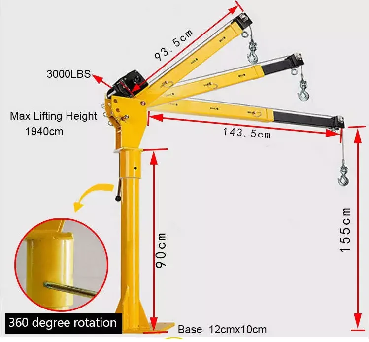 Best Price Factory Boom Mini Pickup Hydraulic Truck Cranes Lifting With Basket Mini Truck Mounted Crane