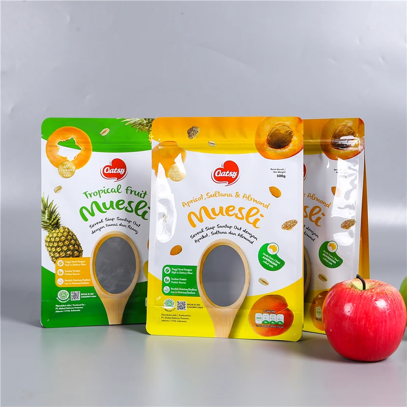 Custom Gravure Printed Moisture-Proof for Mylar Bags Candy Smell Stand-Up Pouch with Ziplock Packaging manufacture