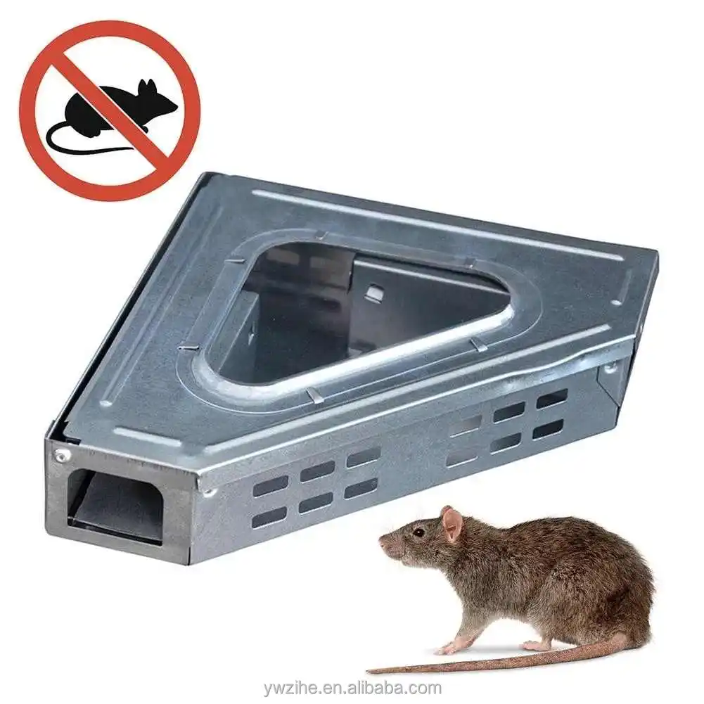 1PC Mice Rat Control Catch Bait Cage Reusable Rodent Animal Mouse