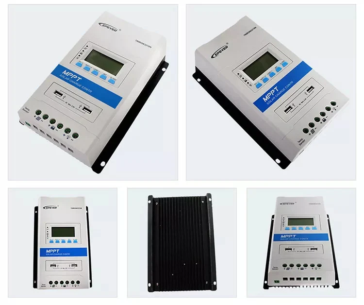 Regolatore Di Carica Solare EPEVER MPPT XTRA-N - 10-40A, 12/24/36/48V, PV 100-150V - Con Display XDS2 - Foto 9