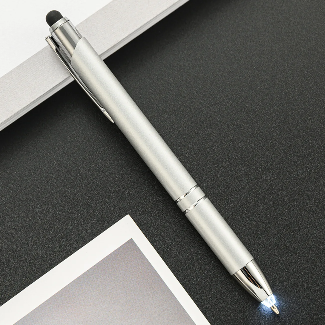 branded printed logo names promotional touch screen surface pen mobile phone pens with stylus