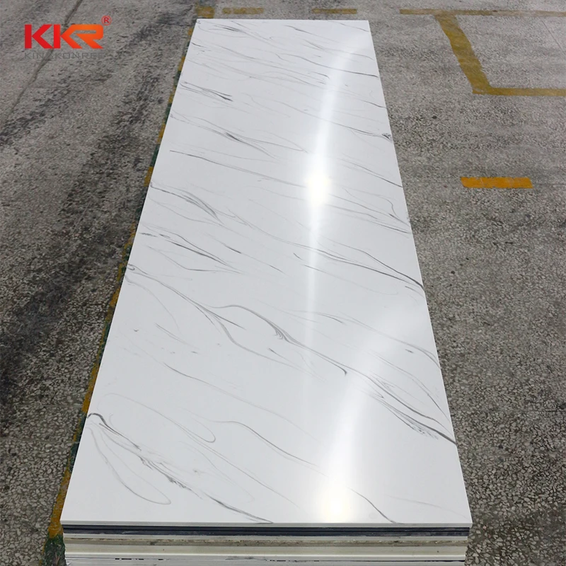 Decoration Building Material Artificial Stone Solid Surface Sheet for Bathroom Top Kitchen Countertop