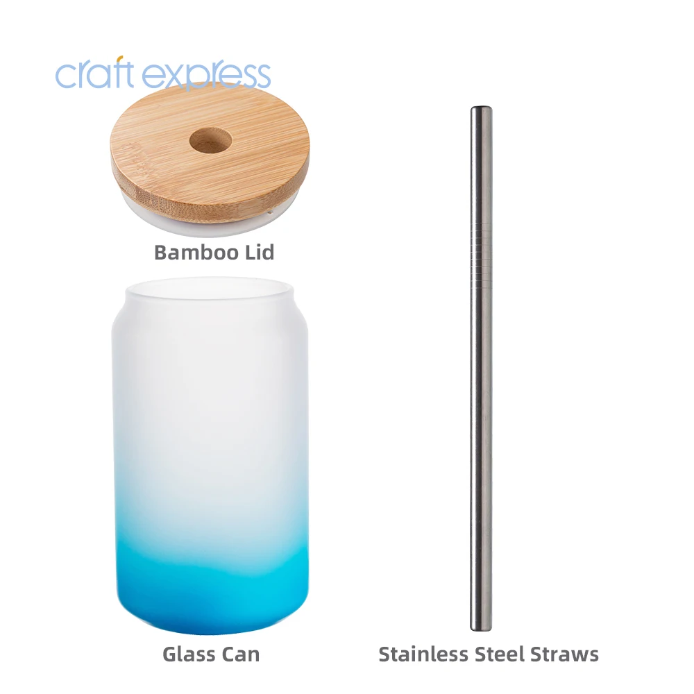 Craft Express Drinkware Sublimation Blanks Glassware Borosilicate