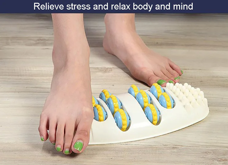 Japanese Foot Massage Machine Through Meridian Finger Pressure Plate