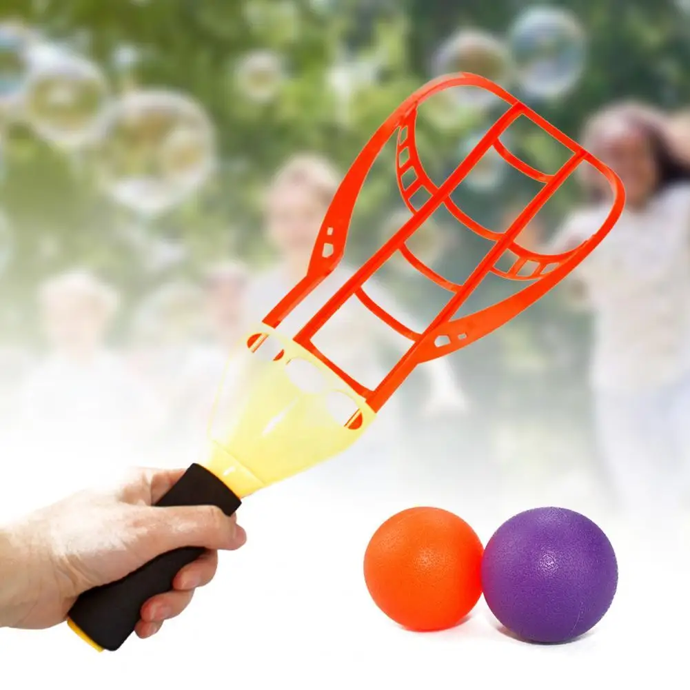 1set Racquet Ball Bright Color Parentchildren Interaction Solidarity