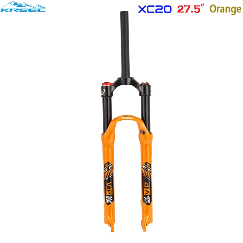 KRSEC Mountain Bike Fork Manual Control Alloy Disc Brake 9mmQR 26 27.5 29 inch Bicycle Fork Bike Mtb Alibaba