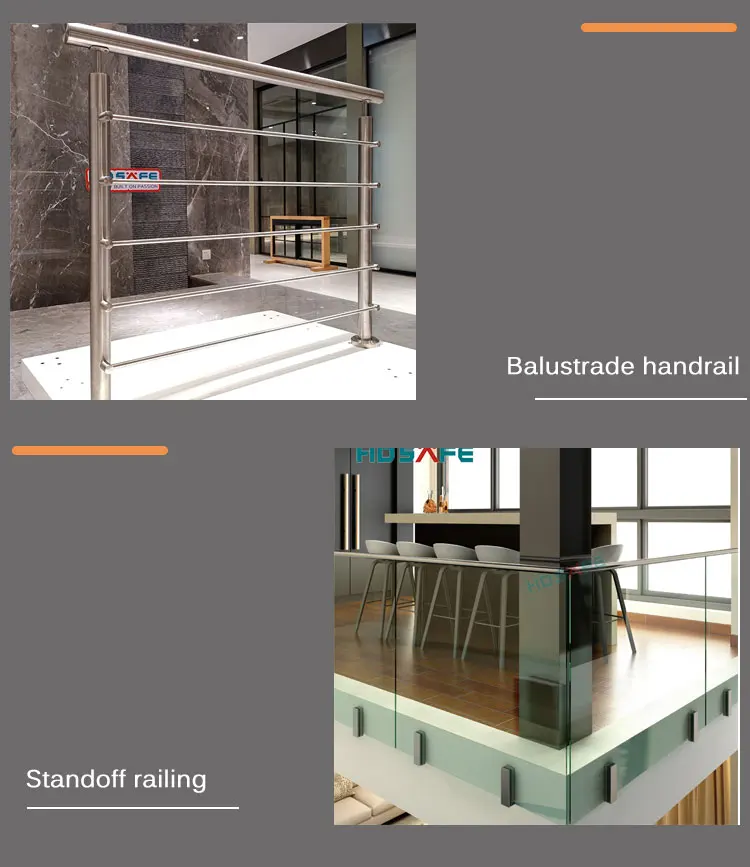 Aluminum U Channel Glass Railing Balustrade Profile U Channel Stainless ...