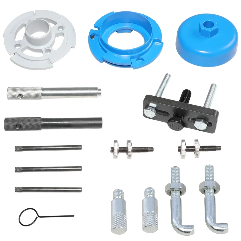 High-Pressure Fuel Injection Pump Chain Sprocket Cover Remover Installer Timing Tool Kit Ford 2.0 2.2 2.4 3.2 TDDi TDCi