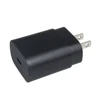 Adaptador negro de 25 W para EE. UU. sin caja