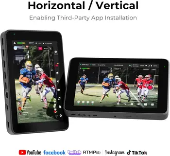 YoloLiv YoloBox Ultra Ultimate Horizontal/Vertical NDI Live Streaming Equipment Switcher Monitor Encoder Recorder detail image