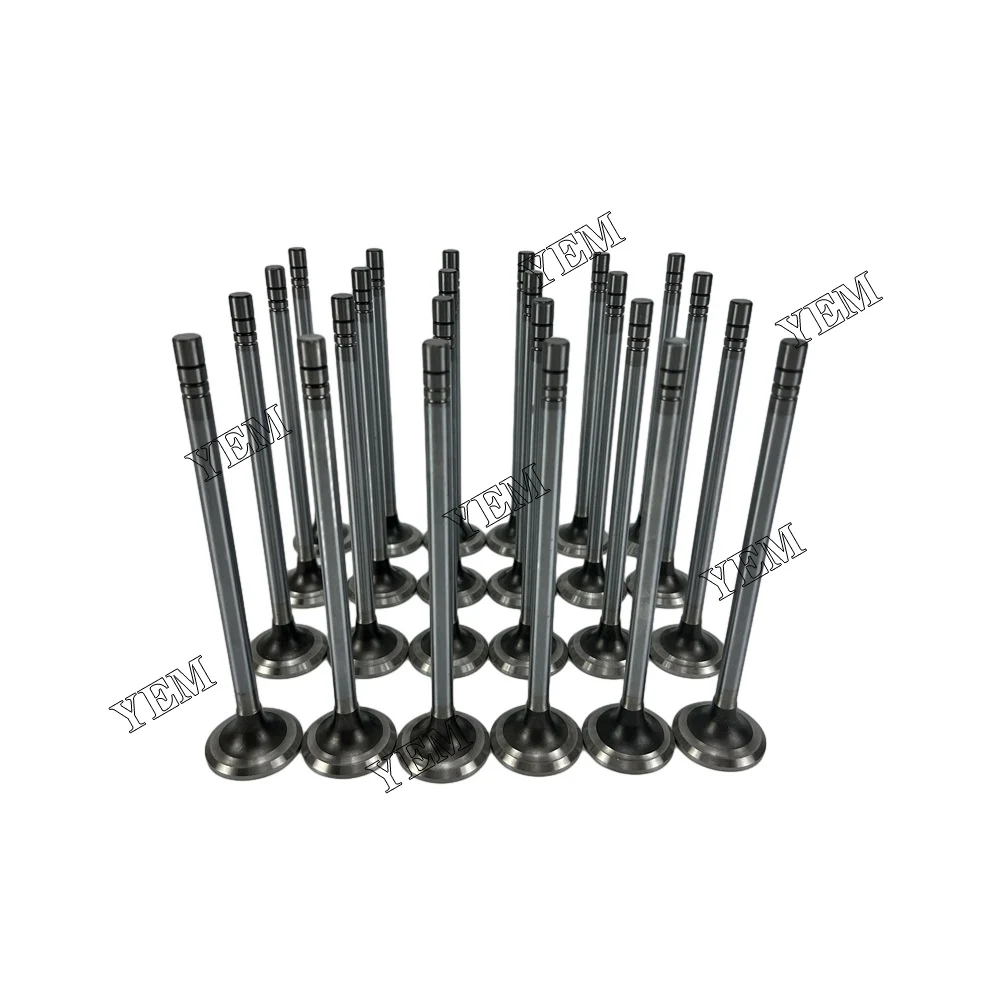 Engine Exhaust Valve 122-0321 Fit for Caterpillar 3406B 3406C 3408 3408B 3408C 3408E 3412 3412C 3412D 3412E 3516B