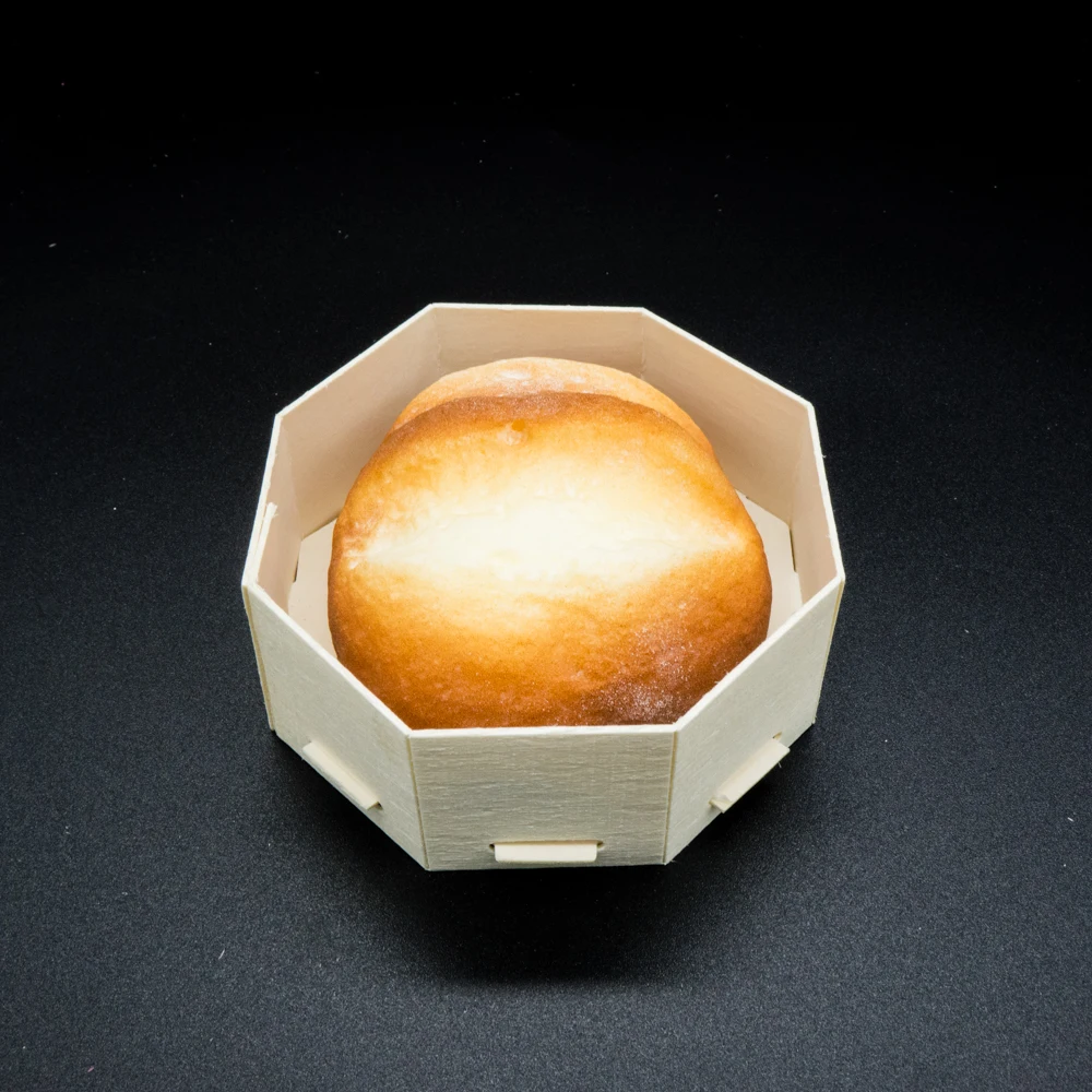 Hot Selling Take Away Small Kraft Paper Cookie Lunch Japanese Sushi Wooden Bento Box Disposable