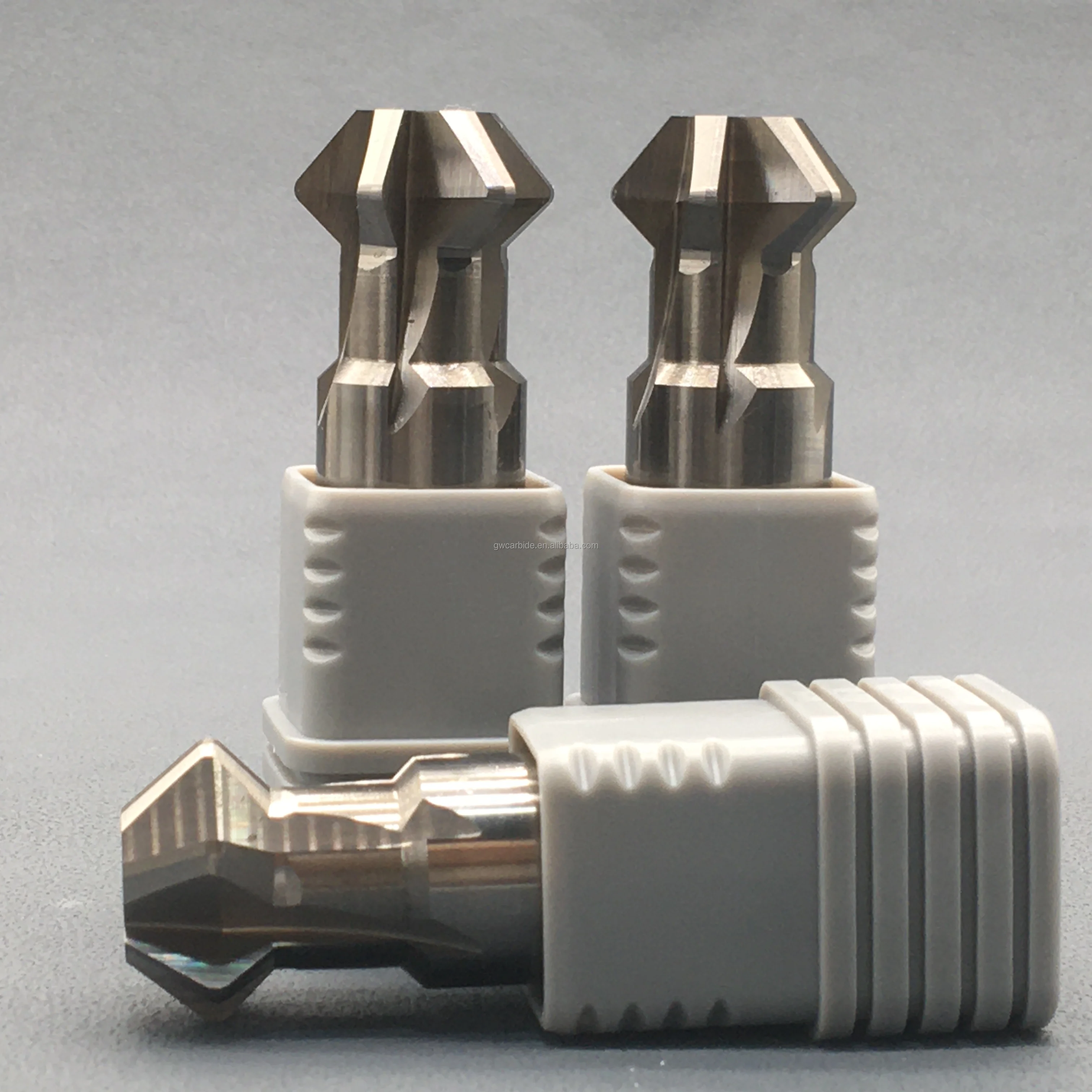 Gw High Productivity Cnc Cutting Tools Metric Size Solid Carbide Tipped Tslot Cutter Buy End