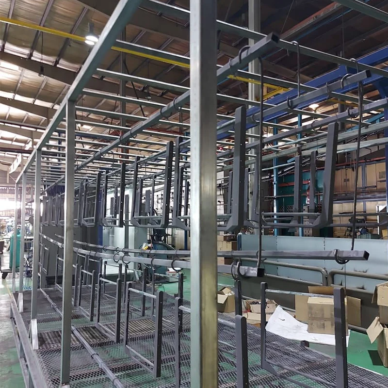 Customized Manual Painting Production Powder Coating Line
