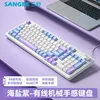 Three-tone keyboard with knob [Sea Salt Blue]