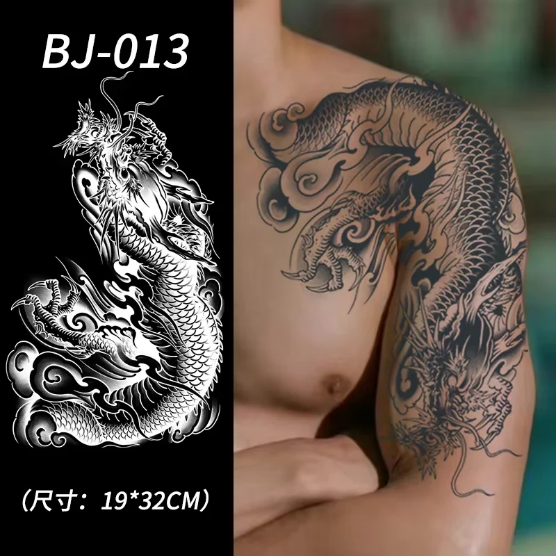 Udo Bremen - Prachtige spaarpot Tattoo Cash van hout, afmeting ca. 15 cm x 5 cm, wit, voor tattoo-liefhebbers, volwassenen, mannelijk