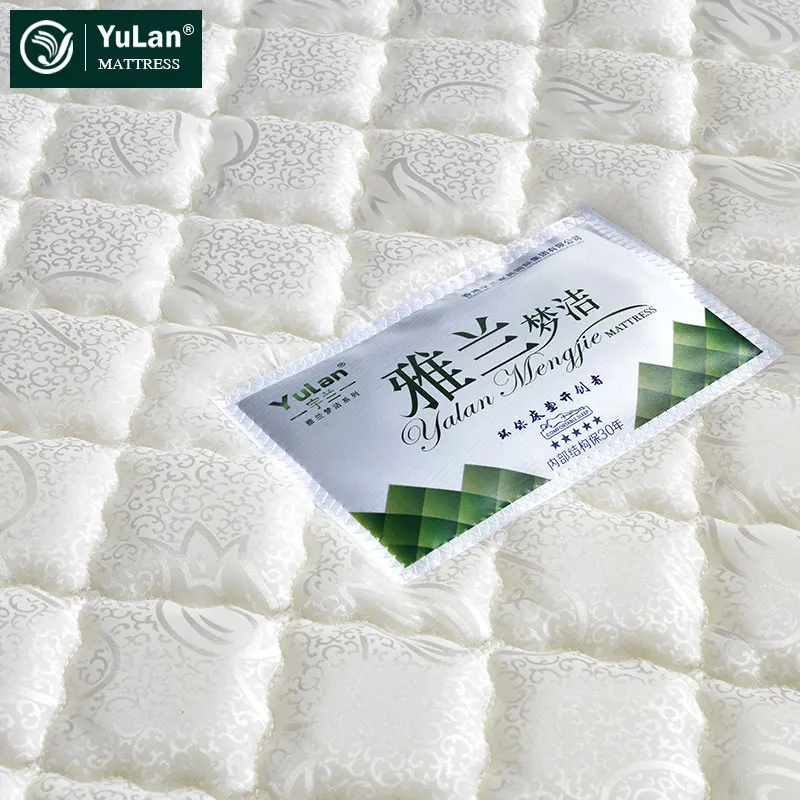 White wholesale high quality luxury king single spring mattress