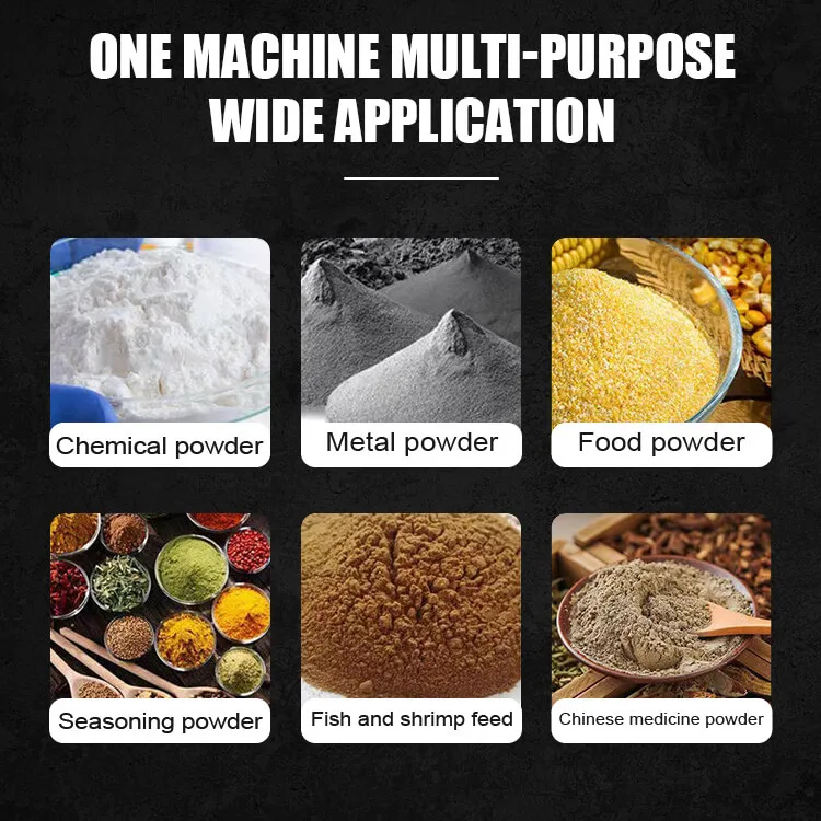 Grain Product Making Machine Chicken Feed Mixer Machine Powdered Drink Mix Packaging