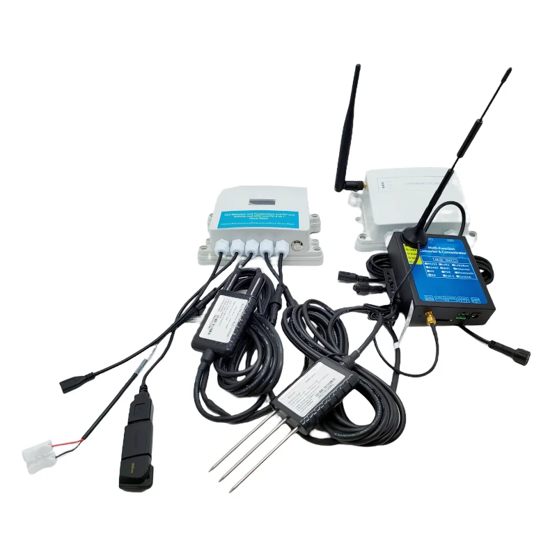 WIRELESS GPRS 4G WIFI LORA LORAWAN CEILING TYPE AIR TEMPERATURE HUMIDITY OXYGEN CARBON DIOXIDE METHANE GAS MONITORING SENSOR