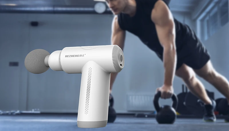 The Percussion Massage Gun Helps Relieve Fatigue, Pain, Muscle Soreness and Stiffness. Ideal for Relieving Shoulder, Neck, Waist