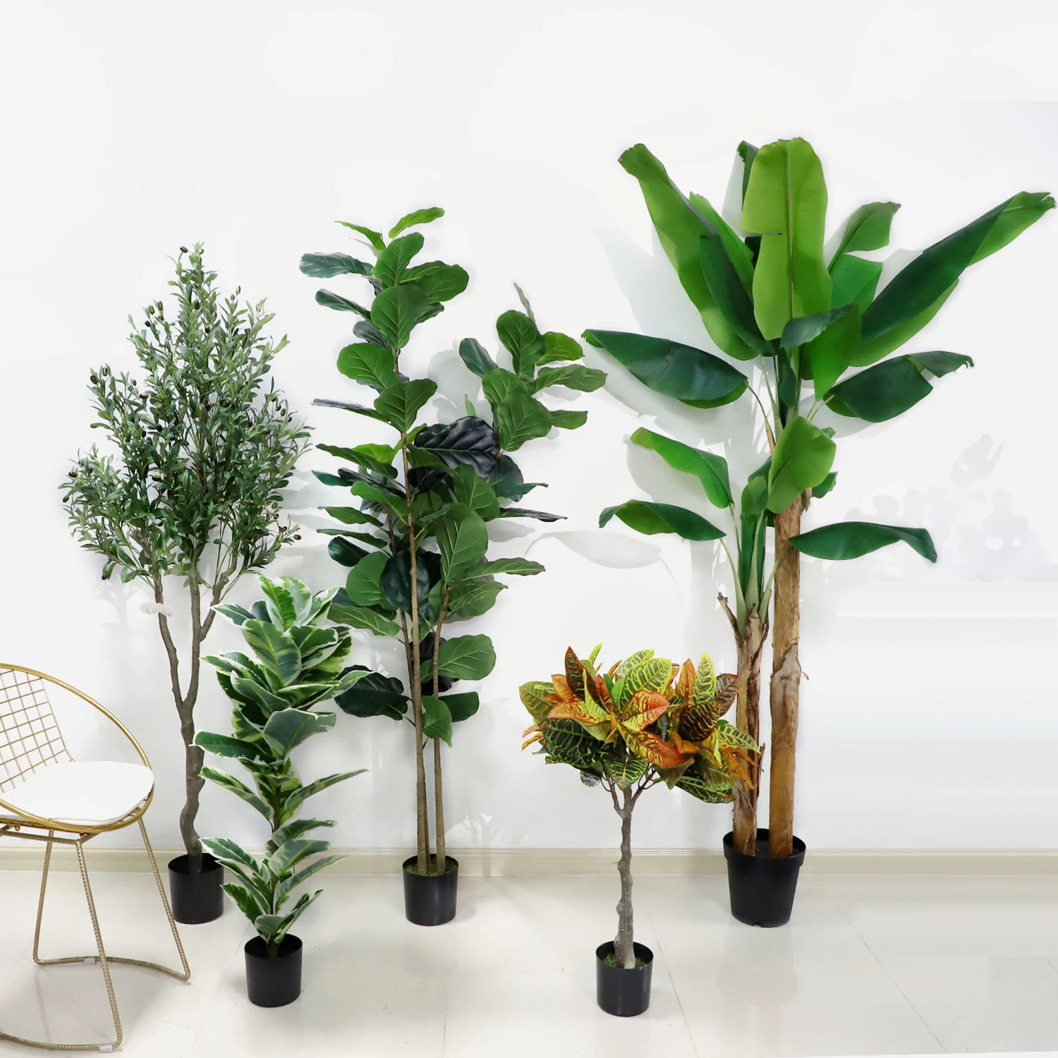 Plants Accessory Home Garden Decor Ornament Garden Plants Fake Palm