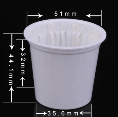 Customized Lids 51mm Empty Round Coffee k Coffee Cup Capsule Disposable Keurig k Cup Coffee Capsule With Foil Lids