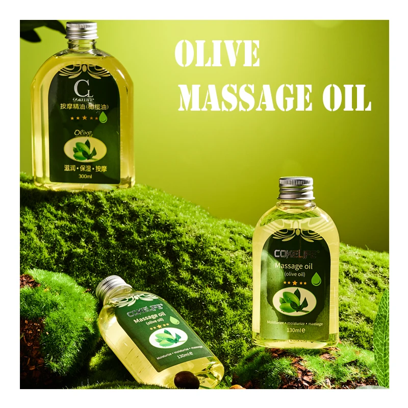 CokeLife 130 Ml Natural Olive Oil Sex Massage Oil Sexual Massage Lubricant  Huile De Massaj