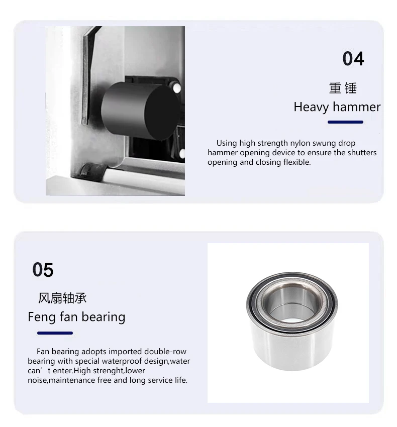 Wall-mounted Axial Fan, 1380, Stainless, Steel - detail 14