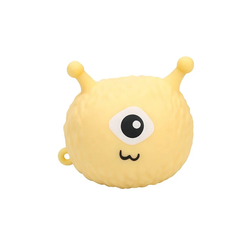 TPRモンスタースクイーズボール玩具ビッグアイズフファーソフト