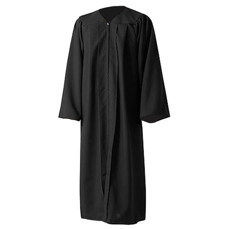 12 Colors Available Unisex Black Economy Bachelor Graduation Gown Robe details