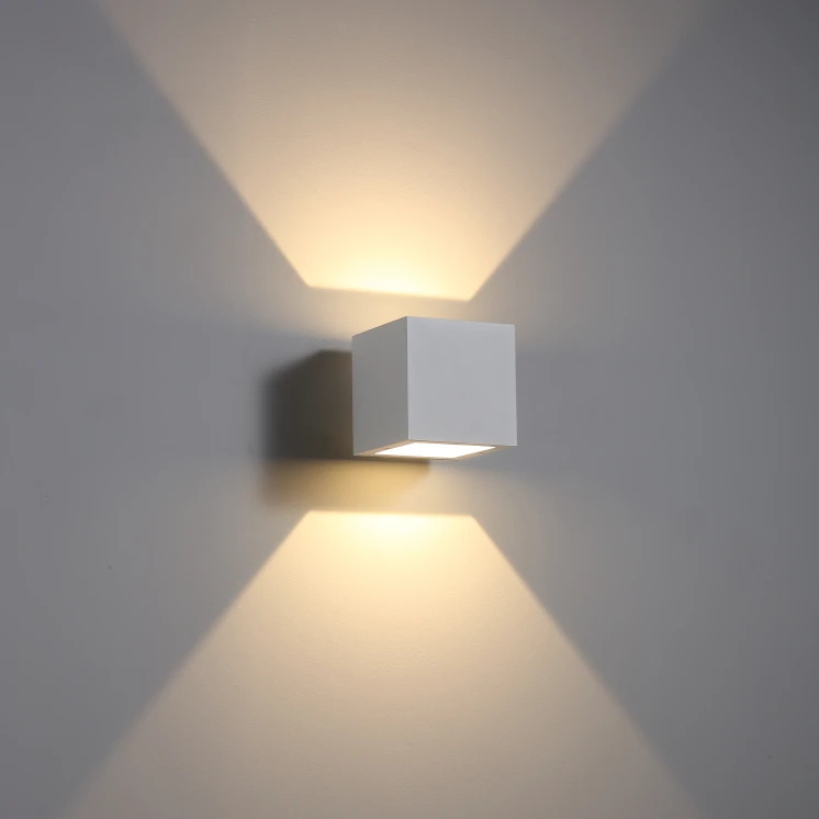 square up Down Two Ways Wall Washer Surface Mounted Led Wall Light