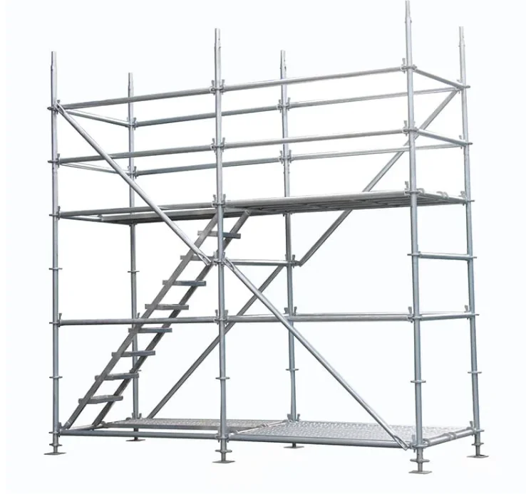 Q195 Step Scaffolding Steel Ladders Monkey Ladder for Construction