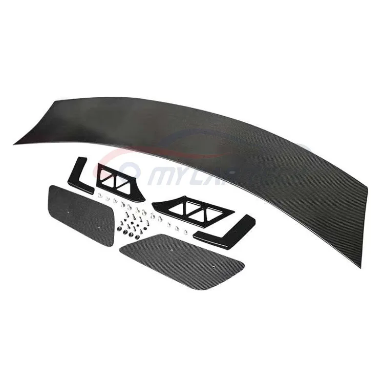 Carbon Fiber Rear Wing For Mustang Gt500 Bodykit Rear Spoiler Rear ...