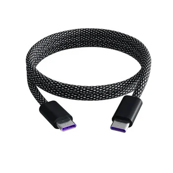 Super Fast 60W Charging Magnetic USB Wire Type C to Type C Data Transfer Cable PD 6A Magnet USB TYPE C Charging Cable