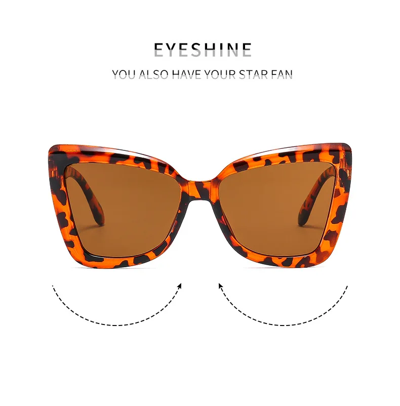 Ff1037 2023 Fashion Cateye Sunglasses For Women Designer Uv Protection Women Oversized Cat Eye