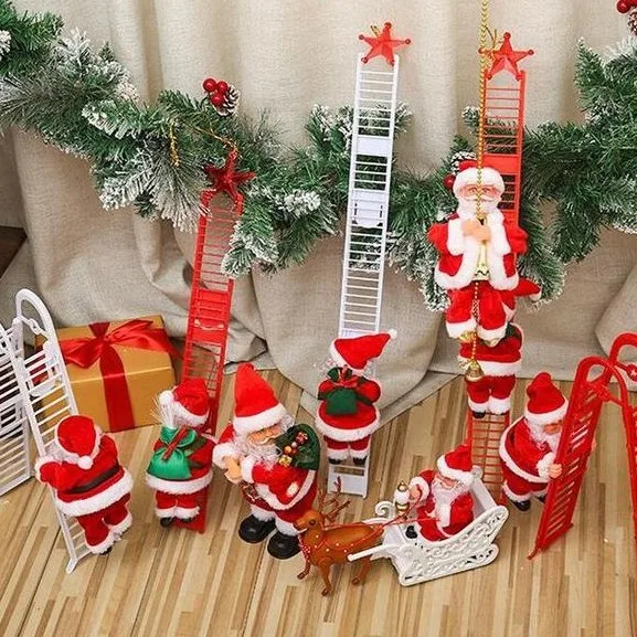 Set 9 Giocattoli A Carica Di Natale Per Bambini | Babbo Natale, Pinguino, Renna – Giocattoli Per Calze E Sacchetti Regalo, Feste E Decorazioni Natalizie - 2