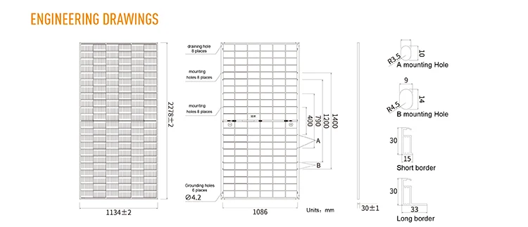 Bluesun N-Type Bifacial Solar Panels - 600W to 650W Power