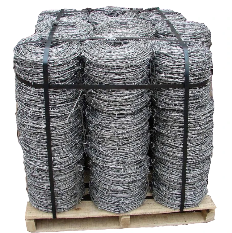 Spot Barbed Rope Anti-rust Pull Scraper High Speed Rail Wall  Anti-climbing Barb Stainless Steel Galvanized Barbed Rope