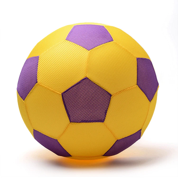 bulk knitted fabric bouncy soccer pvc mesh balls