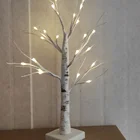 Led Decorative Tree Light Warm White Led Decorative Artificial Birch Tree Led Light Tree Led Light