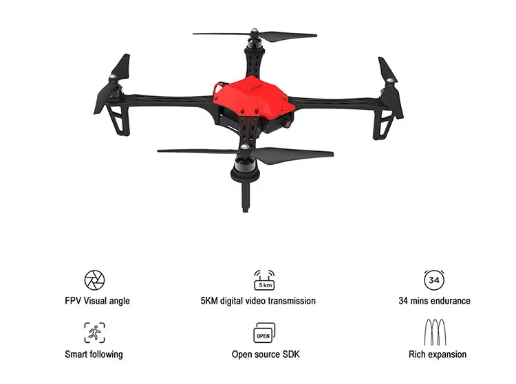 MX450 FPV Quadcopter trainer drone RTF Automatic return hover T10 remote control Shooting Training RC Drone with WIFI FPV Camera