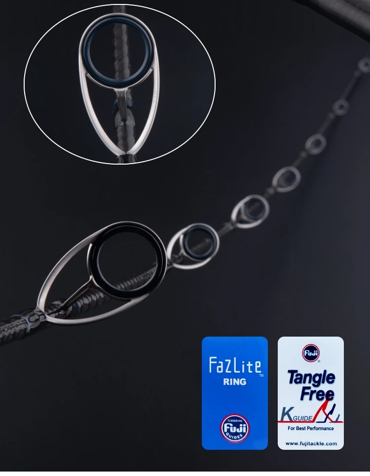 Lurekiller Game Type Slow Jigging Rod 6'6' 1.98m 18 Kg Spinning/casting