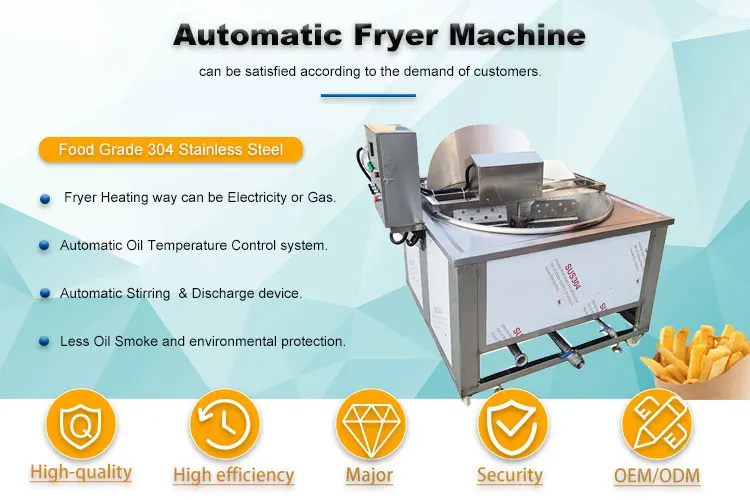 18/10 Sus304 Stainless Steel Deep Fryer With Temperature Control And Oil  Saving, Small Commercial Fryer For Home Use