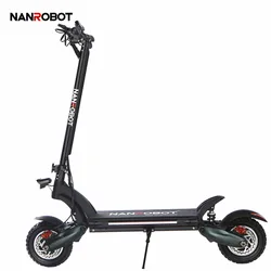 Nanrobot D6+ 2000w Dual Motor 10inch Off road foldable best electric scooter for adults