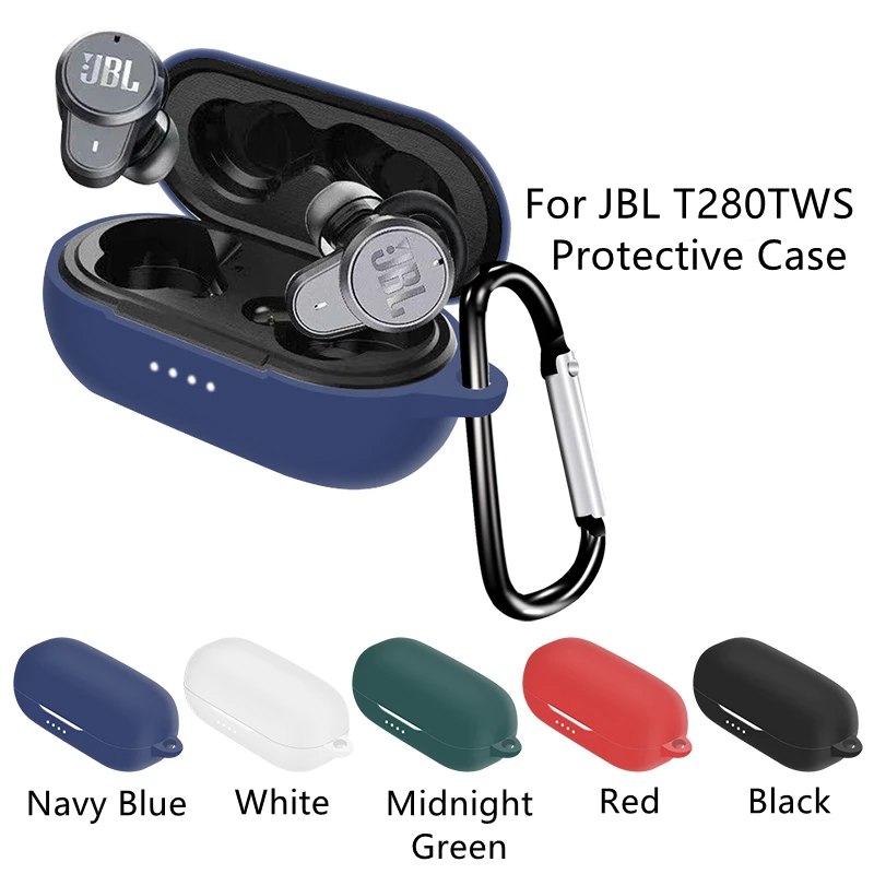Soft Silicone Protective Earphone Case 