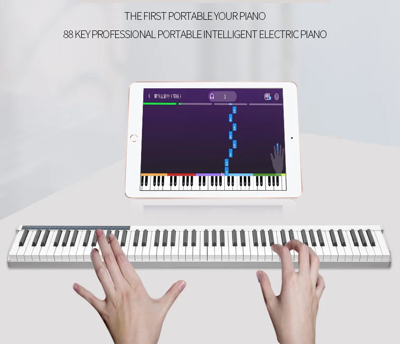 88 Weighted Piano Keys Usbmidi App Midi Digital Piano Controller