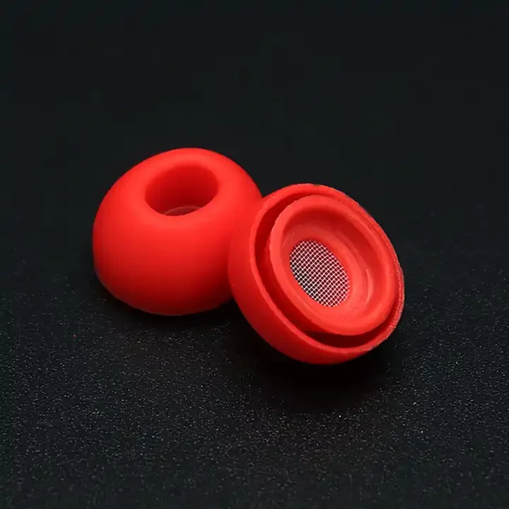 Replacement Ear Tips for Airpods Pro with Noise Reduction Hole Ear Tips Silicone Rubber Earphone Accessories