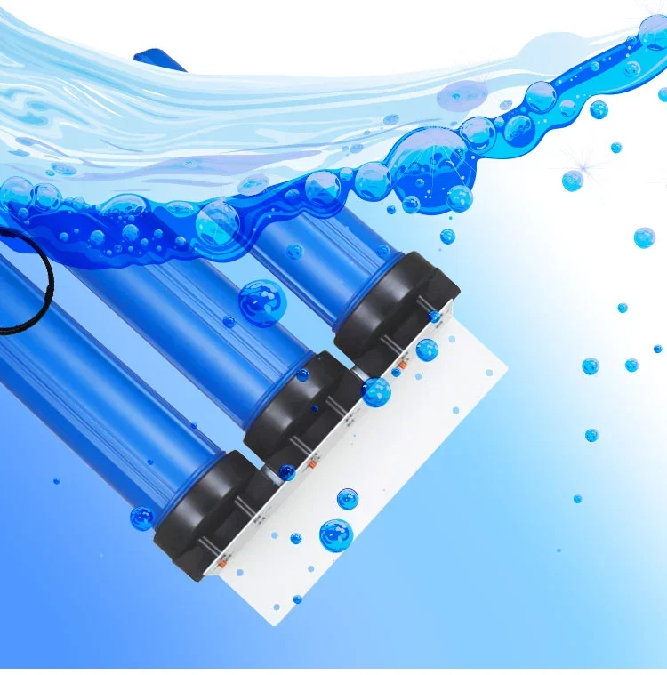 20 Inch Big Blue Whole House 3 Stage Water Filter System Housing