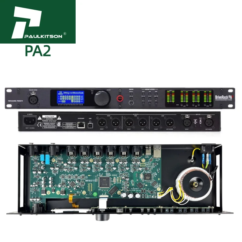 Paulkitson DriveRack PA2 DSP Audio Processor for Sound Systems