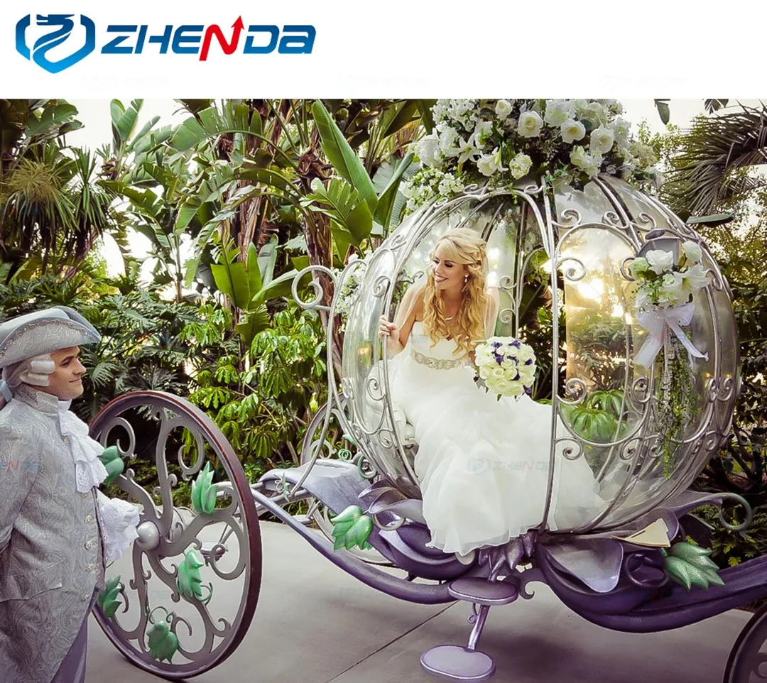 white-electric-cinderella-pumpkin-carriage-for-weddings